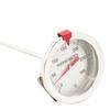Frying BBQ Grill Oven Temperature Gauge Food Thermometer Stainless Steel Stem With Instant Read