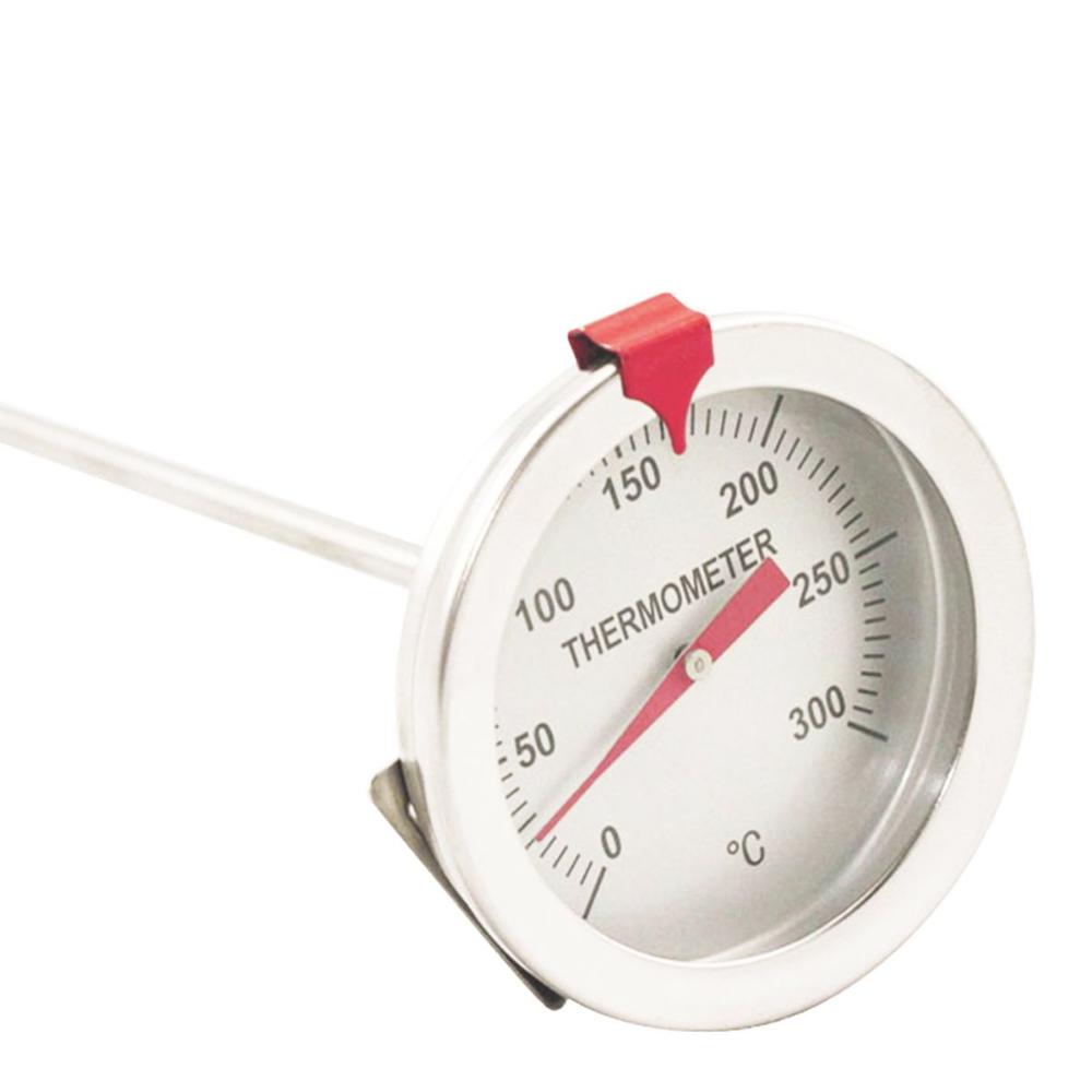 Frying Grill Oven BBQ Food Thermometer Temperature Gauge With Instant Read Stainless Steel Stem