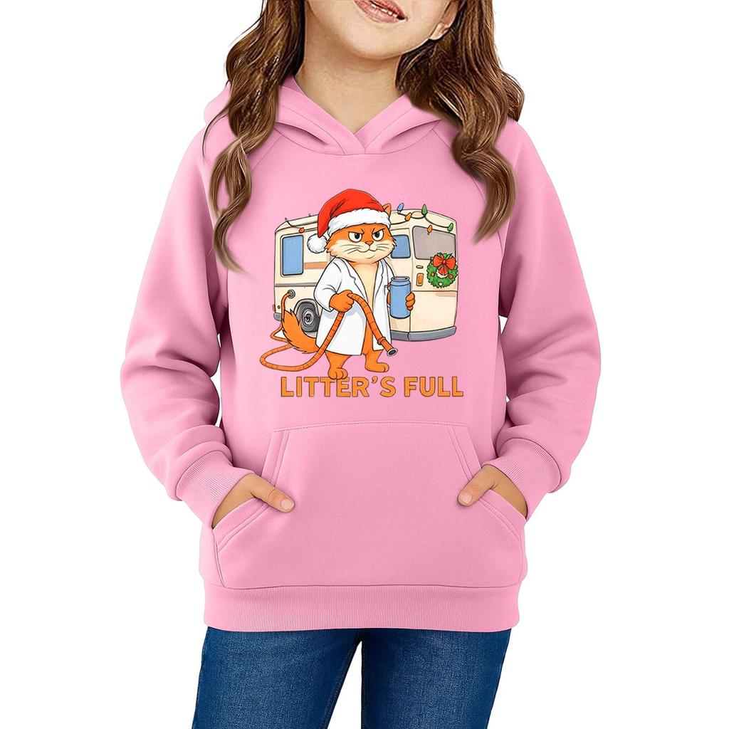 Sweatshirts für Teenager-Mädchen, Kapuzenpullover, langärmelig, mit Kordelzug, süßer, übergroßer Kapuzenpullover