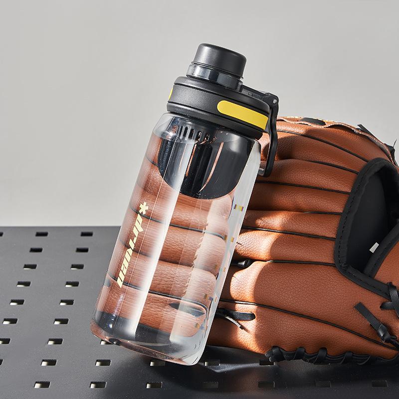 Summer Simple Sports Water Cup, Heat-resistant, Portable Cup with Tea Strainer, Plastic Cup, Anti-drop