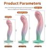 Silicone Suction Cup Anal Plug for Massage and Adult Fun