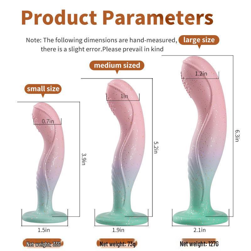 Silicone Suction Cup Anal Plug for Massage and Adult Fun