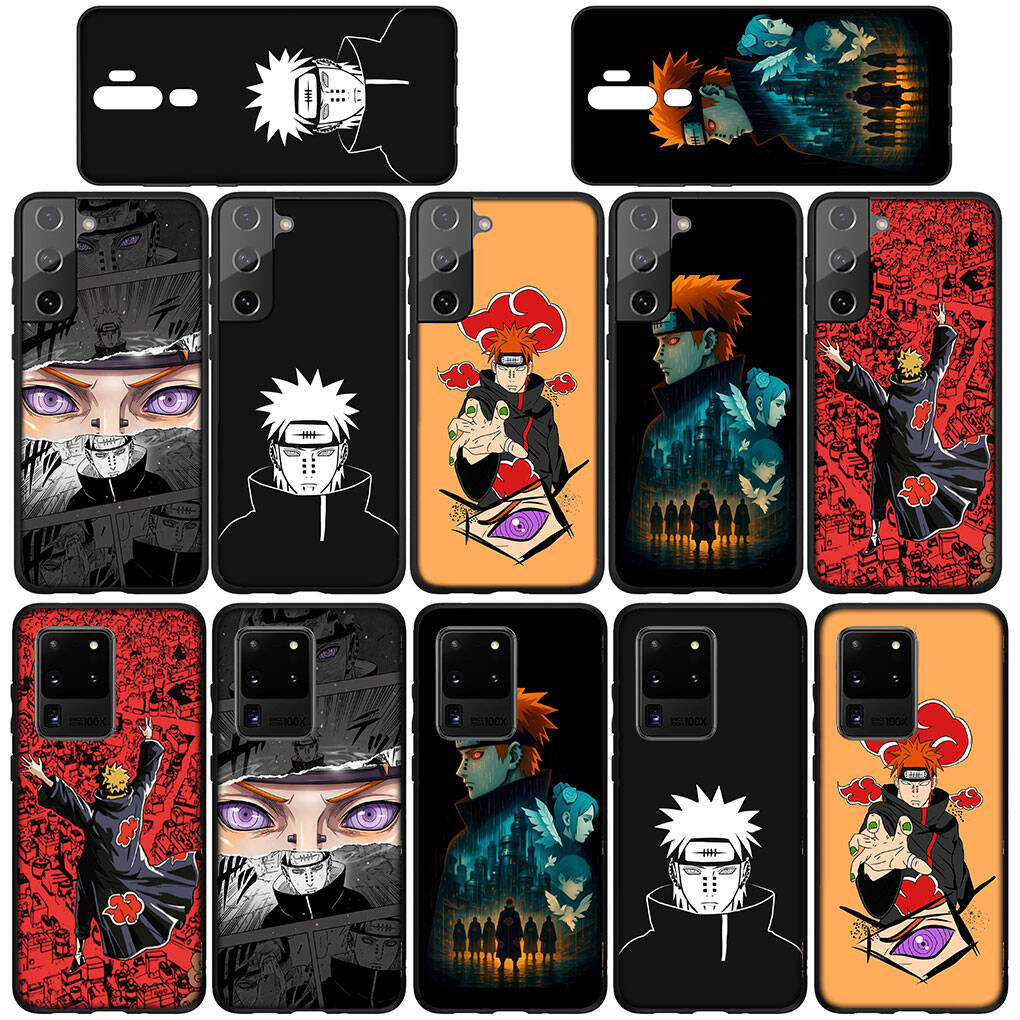 Case for iPhone 17 15 16 Plus Xiaomi Poco X7 X6 F8 F7 M8 C85 C75 C71 Redmi Note 14 12 11 13 Pro Max A4 14C 13C 15C Pain Comics Narutos Akatsuki Cover