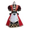 Anime Alice: Madness Returns Cosplay Costume Updated Version Royal/Playing Cards Uniform Dress Outfit Party Role Play Clothing