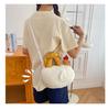 Cute Cuckoo Chicken Plush Crossbody Bag - Cartoon Doll for Girls