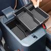 Car Center Armrest Storage Box Double-layer Tray For Ford Maverick 2024