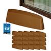 Drainage Cap for PVC Windows Oak Cover 45 MM Set of 20 PCS