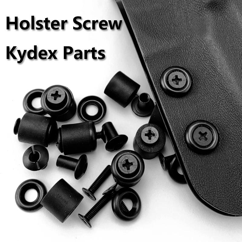 

1 Комплект Гвинти для кобури Kydex, Деталі, Швидкознімне кріплення, Гвинтові фітинги для піхв, Виготовлення K-піхв своїми руками, Аксесуари для гвинтів для поясного затискача L