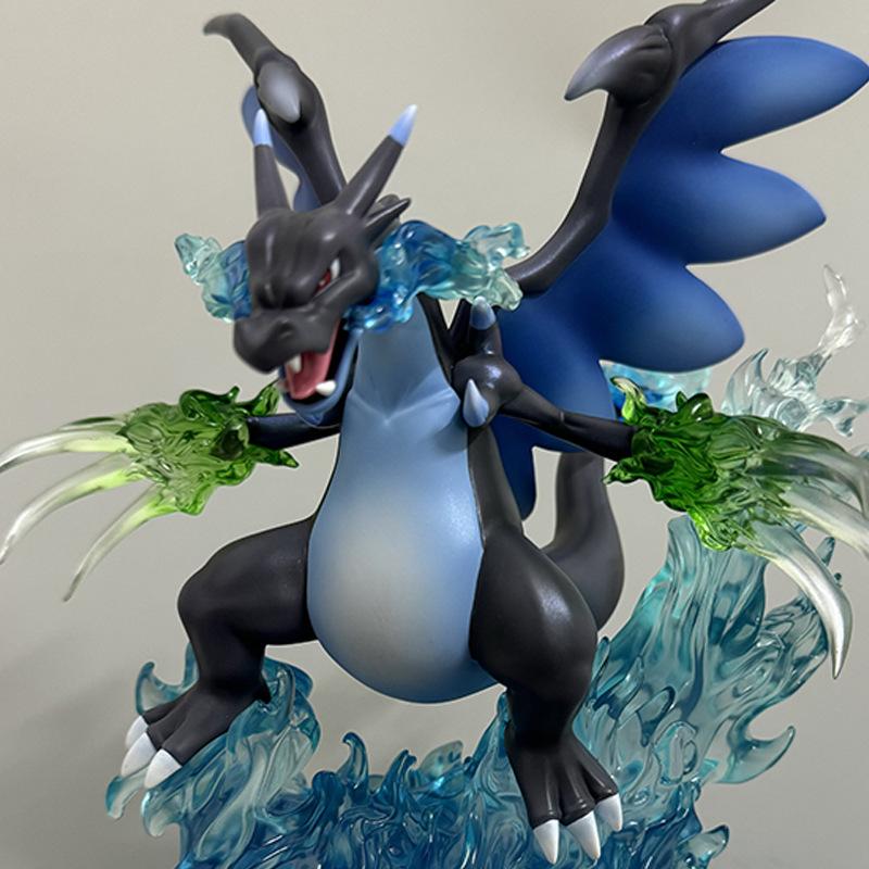 Anime  Statue Charmander Charizard Charmeleon Dracaufeu Glurak PVC Action Figure Collectible Game Model Toys Doll Gifts