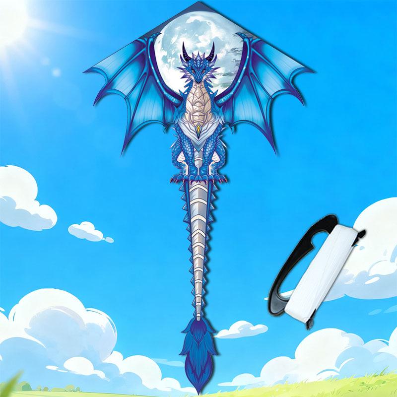 Weifang Long Tail Fire & Ice Dragon Pterodactyl Kites - Easy to Fly