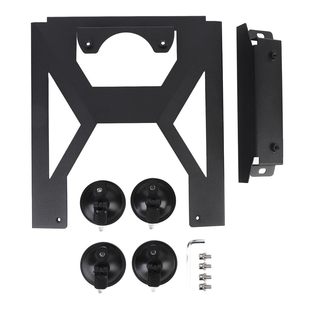 Satellite Car Mount 4 Strong Suction Cups Aluminium Alloy Compact Satellite Car Window Mount for RV Boats