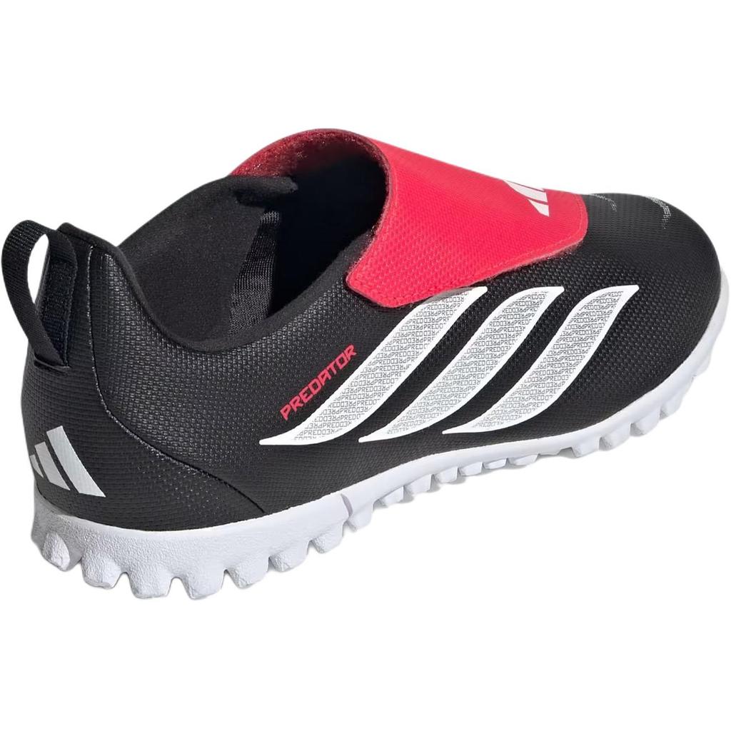 Adidas Predator Club Comfortable Support Low Top Soccer Shoes Kids Soccer Shoes Black KI8867