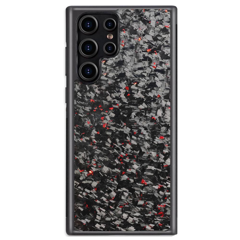 Real  Forged Carbon Fiber+TPU  Phone Case for Samsung S26/26ultra/26plus/25ultra\s25plus\s25\S23ultra/S24ultra/s24plus/s23/s24/