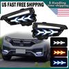 For Honda CRV CR-V 2020-22 DRL LED Daytime Running Light Front Bumper Fog Lamp