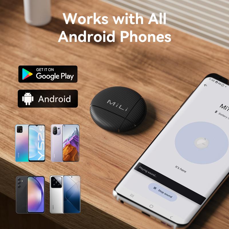 New Google Find My Device Gps Tracker Android Locator Tags Device Security Alarm Anti-Lost Alarm Portable GPS Tracker 2025