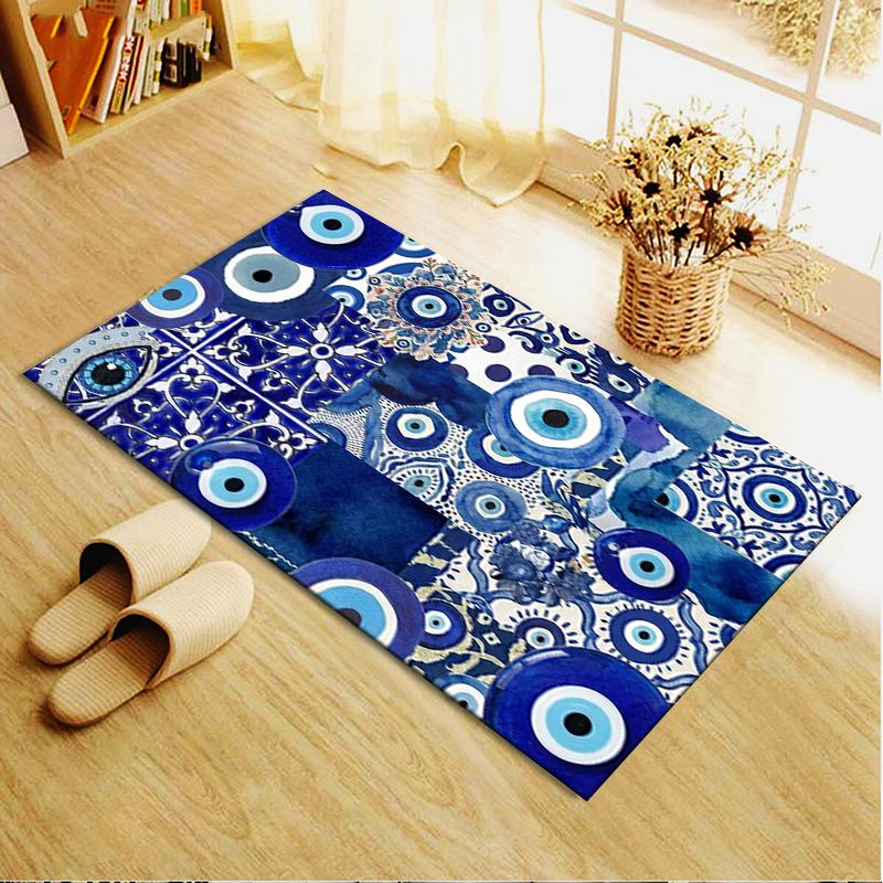 2025 New Evil Eye Carpet Rug for Living Room Bedroom Home Sofa Decoration,Kids Play Non-slip Floor Mat165