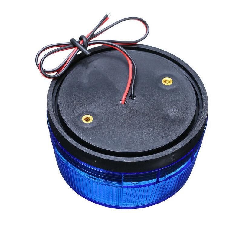 LED Car Flashing Light Strobe Emergency Alarm Lamp Round Auto Roof Warning Signal Flash Lamp Beacon Bulb For RV Truck