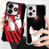 Perro Bull Terrier Lindos Cachorros Funda de Teléfono con Chapado Para Xiaomi Redmi Note 14 15 Pro Plus 13 12 11 11S 11T 10 9S 9 5G Anti-Caída Aira
