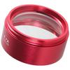 0.5X/0.7X Microscope Camera Lens Aluminium Alloy Auxiliary Barlow Objective Lens Industrial Microscope Barlow Glass Lens