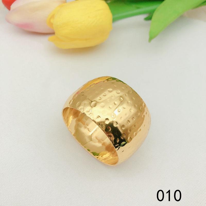 Silver Decorative Napkin Ring Holder for Weddings, Party Decoration, New, 12 Pcs per Lot