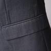 ROMON Men's Slim Fit 3-Piece Business Wedding Suit Set