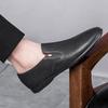 Genuine Leather Fashion Men'S Shoes Newest Luxury Business Formal Oxfords All-Match Casual Shoes Men Black Loafers Man Slip On Shoe