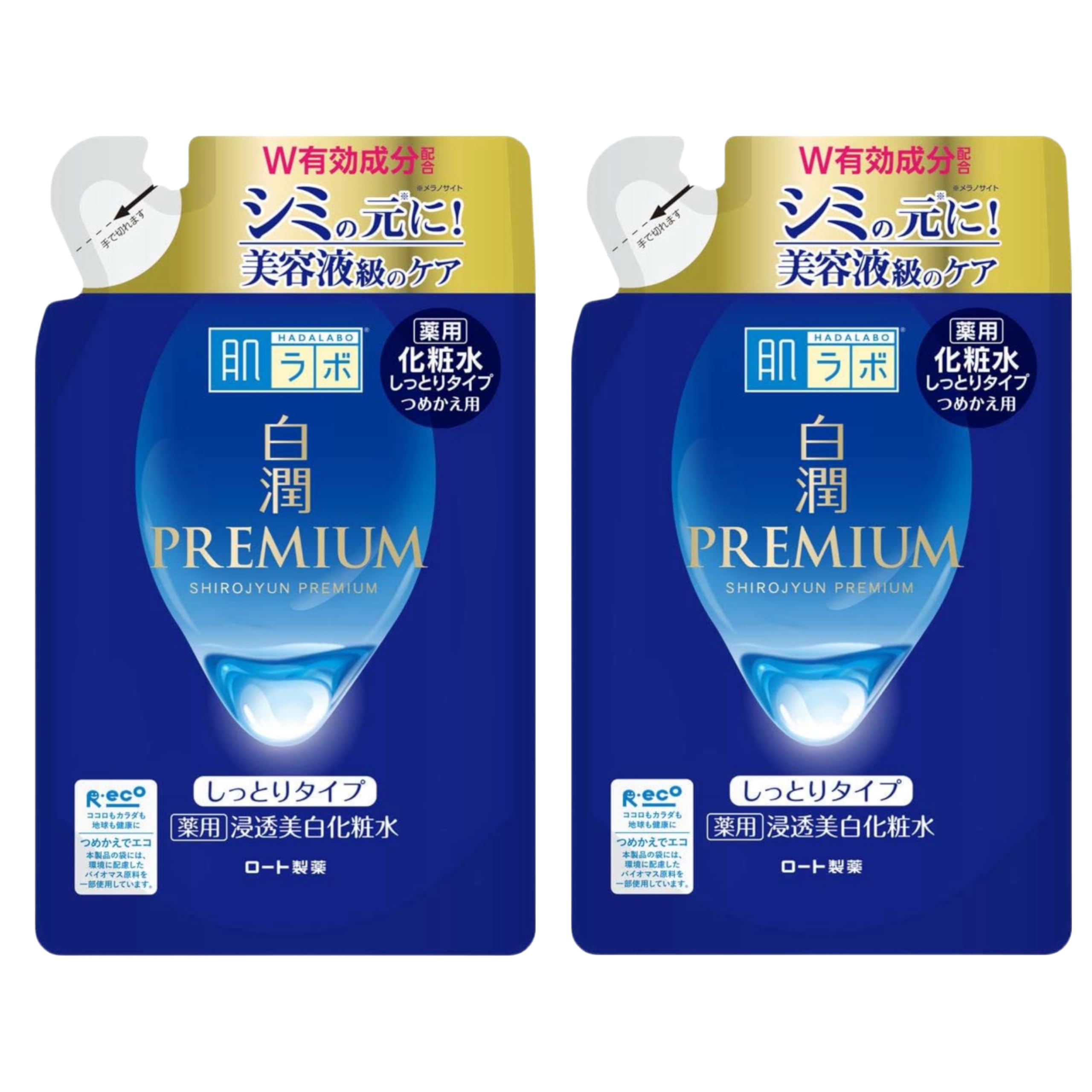 

Hada Labo Shirojun Premium Лечебный Проникающий Отбеливающий Сменный Блок 170 мл x 2 Пакета [Оптовая Покупка] Лосьон, Увлажняющий, [Квази-лекарственный] синий