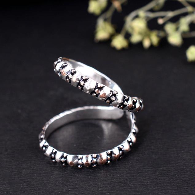 Handmade Silver Arthritis Splint Ring – Adjustable Thumb & Finger Support Jewelry for Pain Relief and Daily Comfort