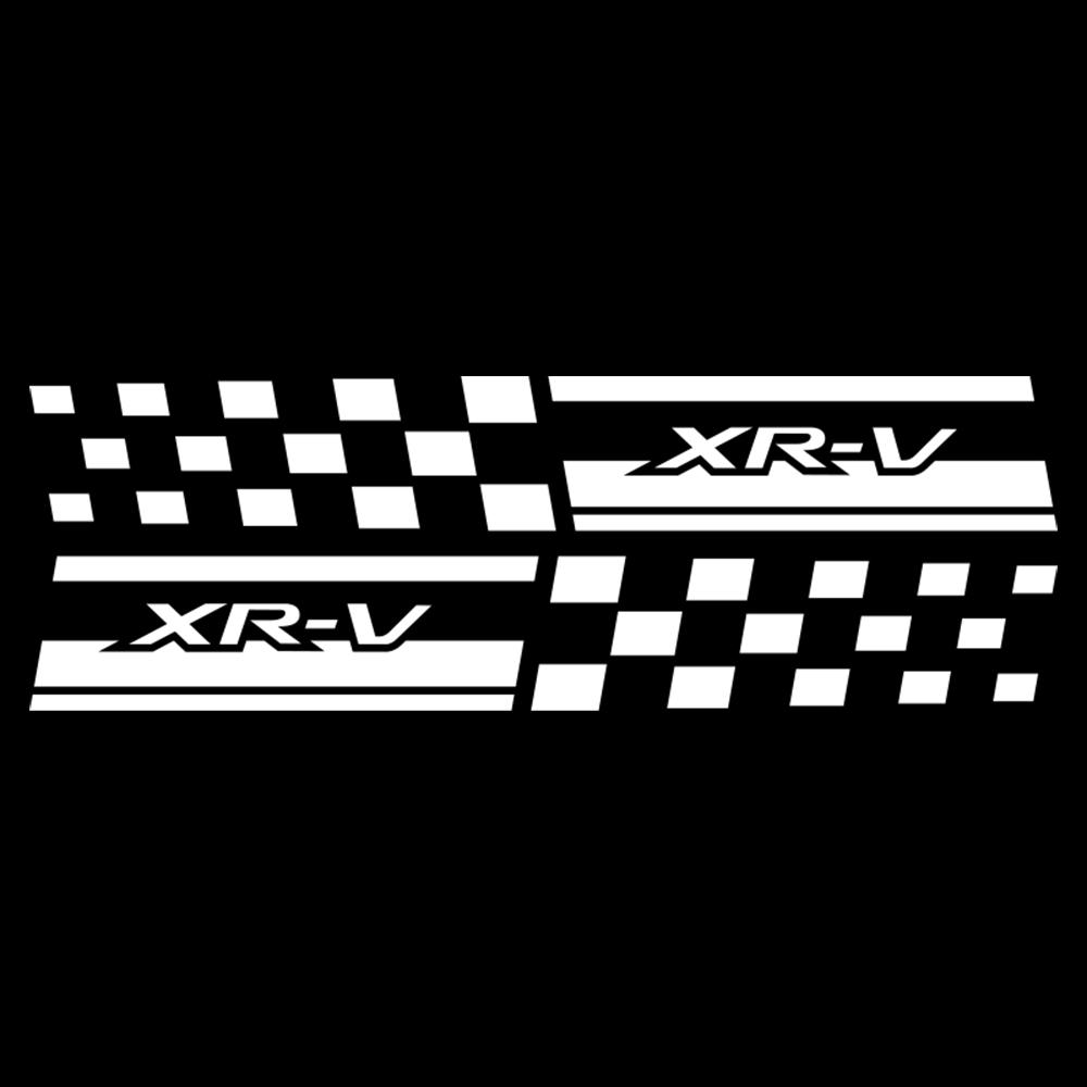 2PCS Car Styling Column Decals Window B Pillars Decorative Stickers For Honda Fit Civic Jazz CITY Accord CR-Z VTEC Vezel Insight