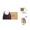 Coach Ella Calfskin Underarm Shoulder Bag Large Women's Dark Coffee Color CCE48-IMXAL