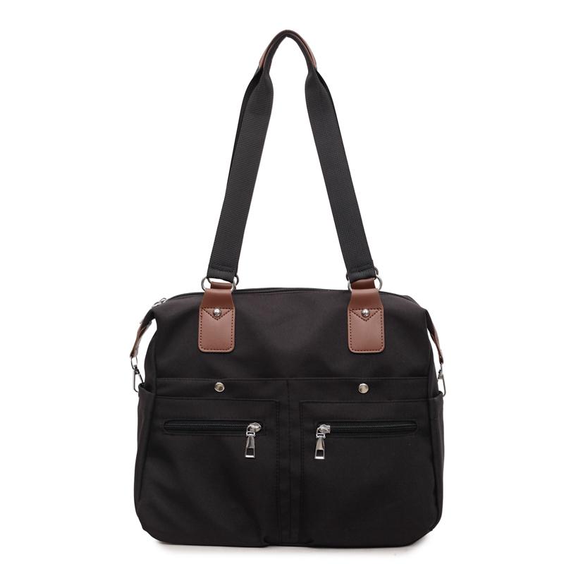 

Сумка-тоут, сумка через плечо для женщин, нейлоновая водонепроницаемая сумка через плечо большой вместимости, женские сумки-мессенджеры, сумки чёрный