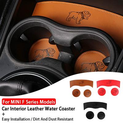 Car Water Coaster Úložná podložka pod nádrž Vnitřní miska Protiskluzová podložka pro auto MINI Cooper JCW F56 F55 F60 F54 Clubman