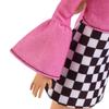 barbie Fashionista Pink Flare Doll 3 and FXL44 Dress-Up (Ages Up)