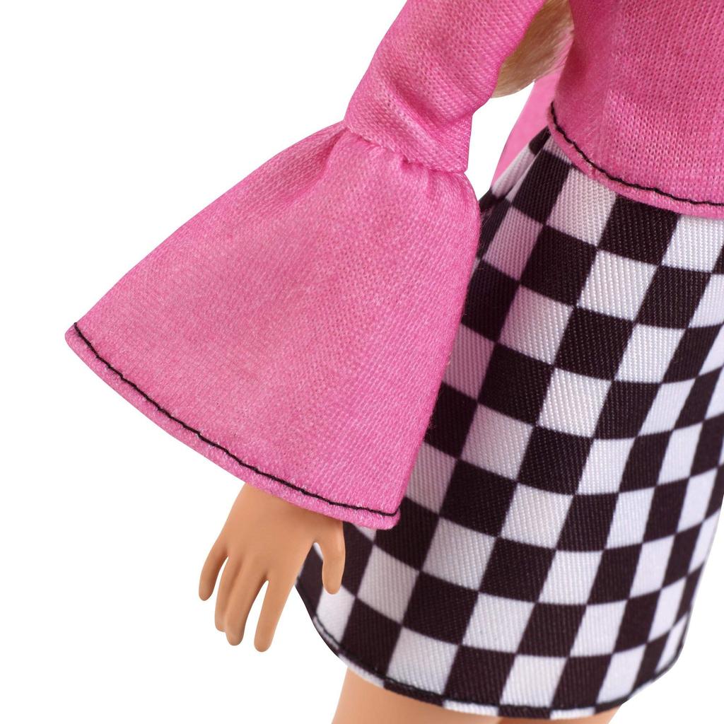 barbie Fashionista Pink Flare Doll 3 and FXL44 Dress-Up (Ages Up)