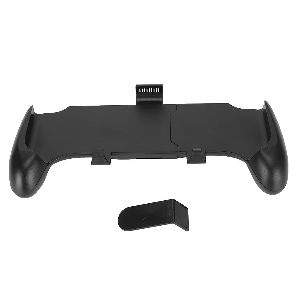 2 in 1 Game Machine Handle Bracket Protective Case Housing with Retractable Band Removable Holder for Switch Switch lite