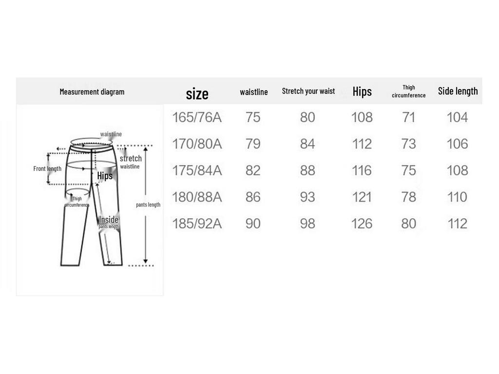Men's Water-Repellent Pleated Workwear Trousers