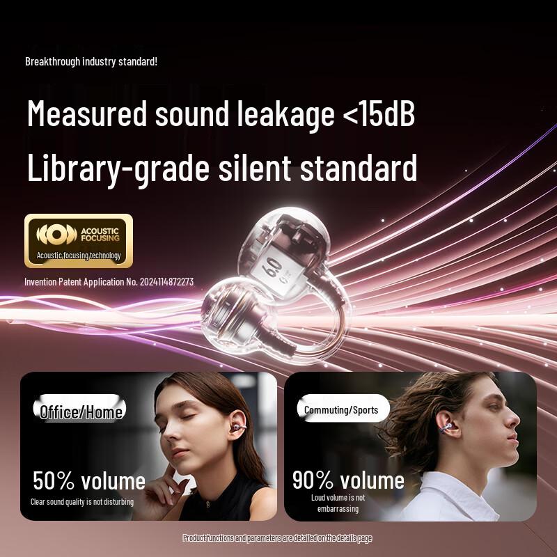 SANAG S6S Pro Open-Ear Clip-On Bluetooth Sports Earbuds
