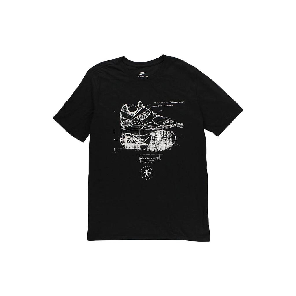 Nike T-shirt da uomo Nera Girocollo Vestibilità Regular Moderata 840327-010