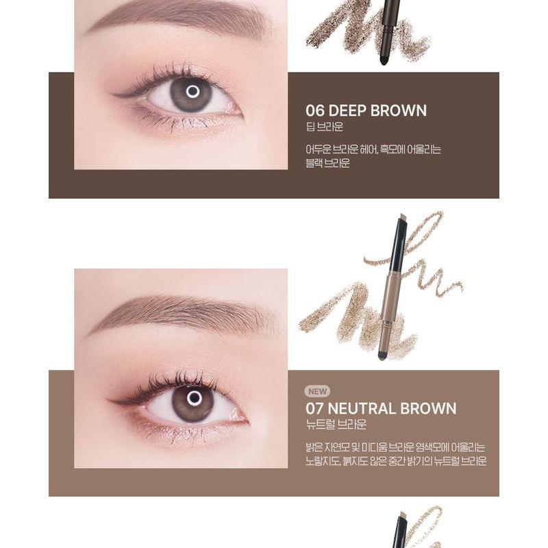WAKEMAKE - Powder Jet Dual Brow - 6 Colors