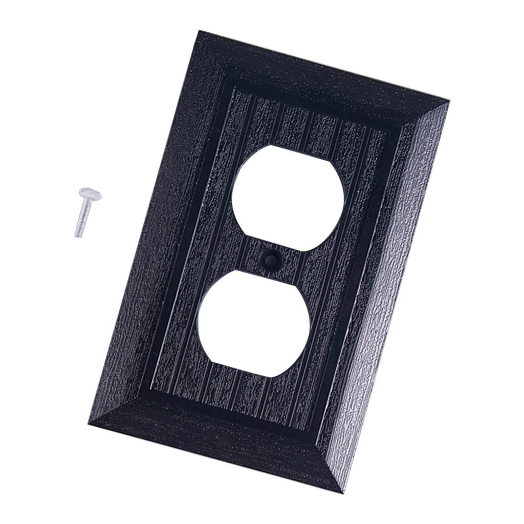 Electric Socket Plug Covers Electrical Receptacle Wall Plate Faceplates Covers Light Switches Socket Cover Enduring