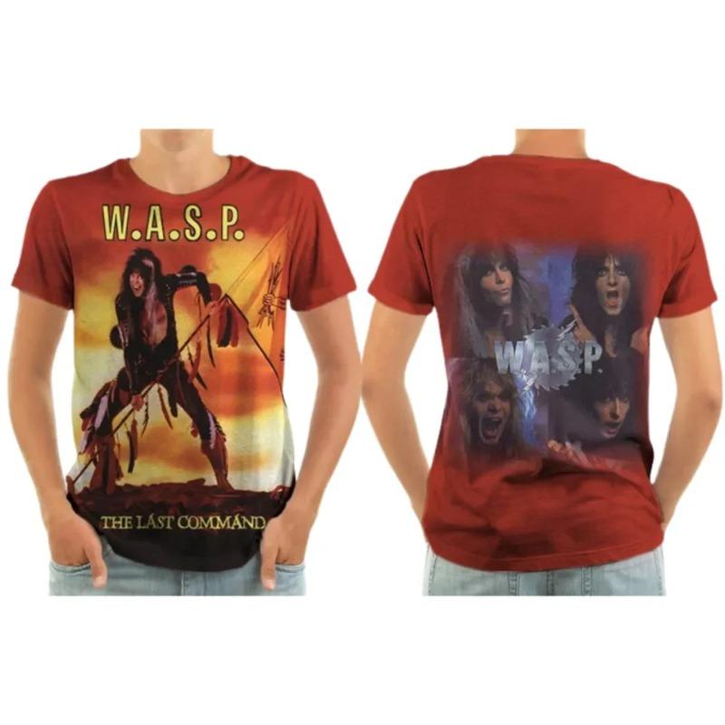 T-shirts Rock W.A.S.P Impression 3D Streetwear Hommes Femmes Mode Manches Courtes T-shirt Hip Hop T-shirts Enfants Hauts Vêtements Homme