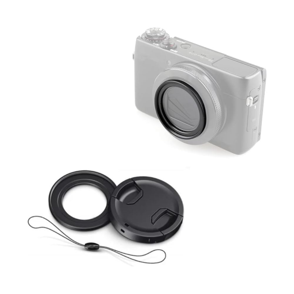 Camera Accessory Bundle Set for Canon PowerShot G7X, G7X Mark II, and G7X Mark III Cameras, Including ND2, ND4, and ND8 Filter Sets, Adapter Rings, an