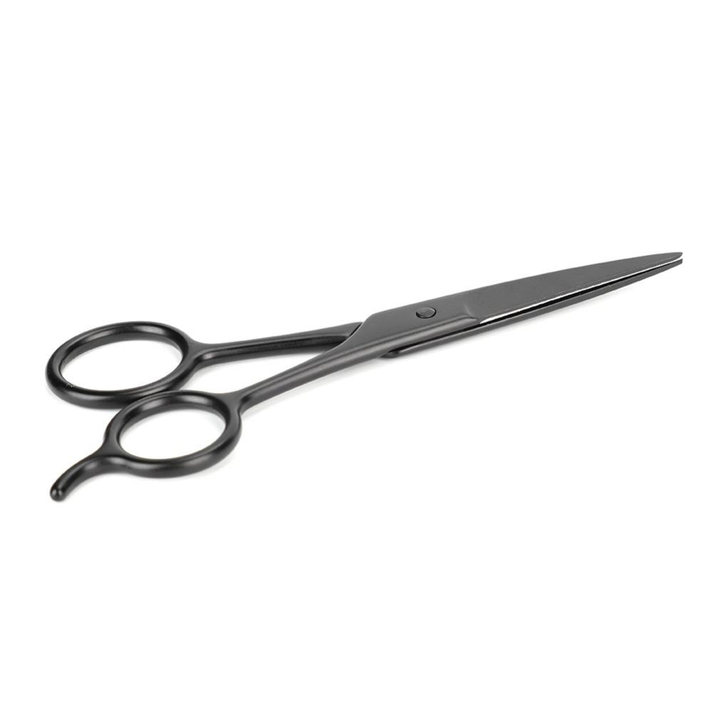 Edelstahl Gesichtshaar Schere Professionelle Kleine Schere Augenbrauen Schere Präzises Trimmen Schwarze Farbe Haarschnitt Trimmwerkzeug
