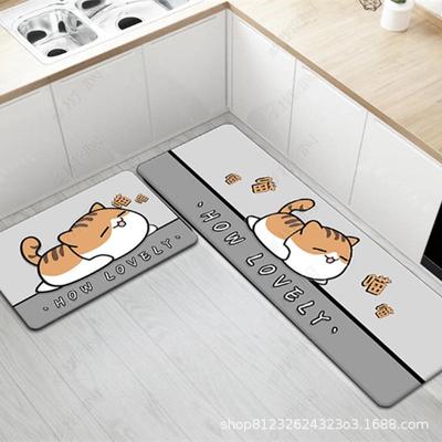 Tappeti da Cucina Antiscivolo Cartoon: Tappetini Assorbenti e Resistenti all'Olio per Bagno, Camera da Letto o Ingresso