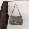 Messenger bag Crossbody portable underarm shoulder bag casual fashion first layer cowhide large capacity tote bag