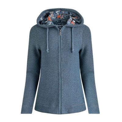 Толстовка с капюшоном на молнии для женщин и женщин Weird Fish Chicoa Macaroni