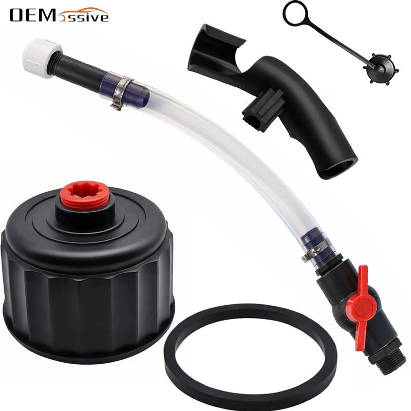 

4Pcs 3/5/5.5 Gallon Fuel Jug Kit Gas Can VP Racing Fuel Deluxe Cap Filler Hose 36.5cm 3044 Valve Shut Hose Dirt Bike Accessories