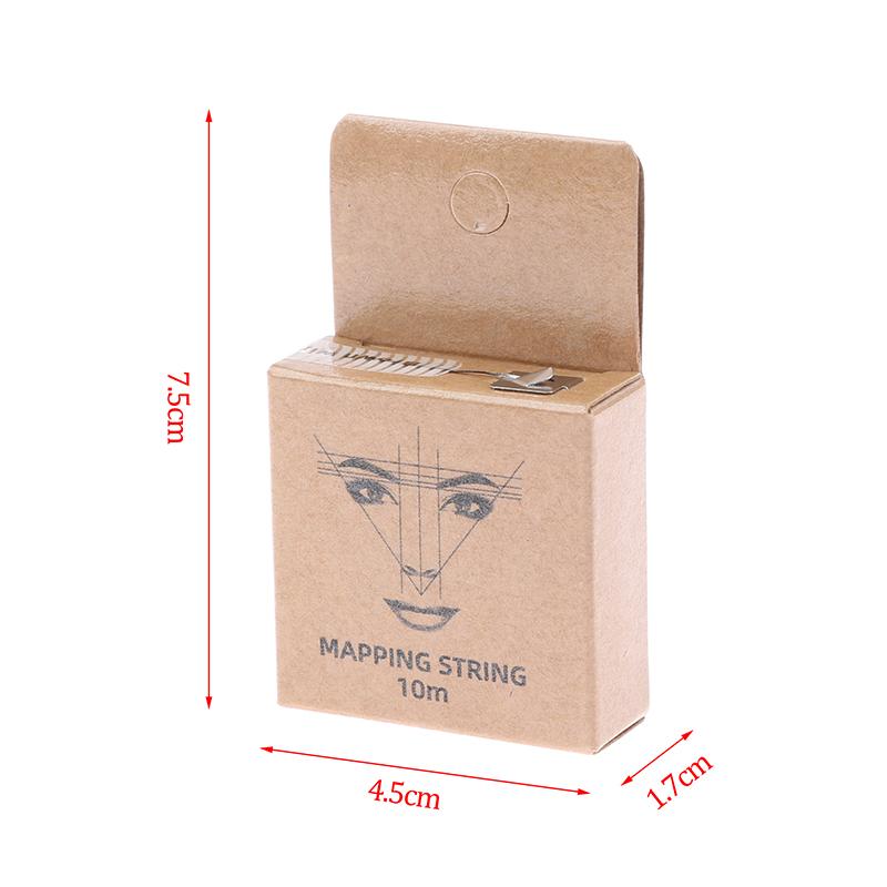 Make Up Dyeing Liners Thread Semi Permanent Positioning Eyebrow Measuring Mapping Tool Pre-ink String For Microblading Eyebow