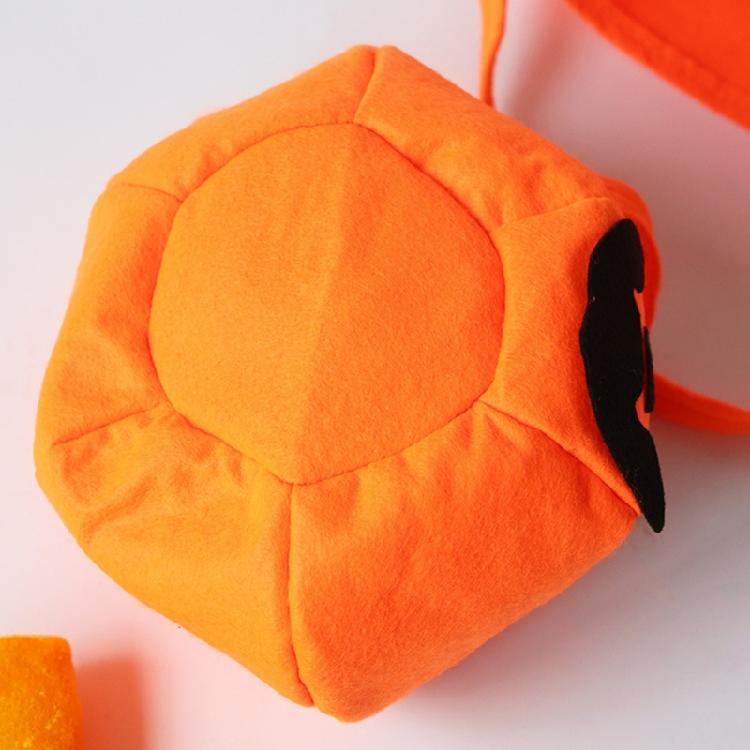 Trick Or Treat Kids Candy Bag Halloween Pumpkin Bag Holiday Gift Pumpkin Tote
