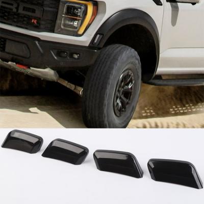 Dymny Czarny Pokrywa Lampki Sygnalizacyjne Nadkola Koła Akcesoria Do Ford F150 Raptor21+